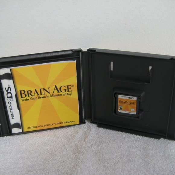 Nintendo DS, Brian Age, Train Your Brian in Minutes a Day!, rated E - Picture 3 of 3